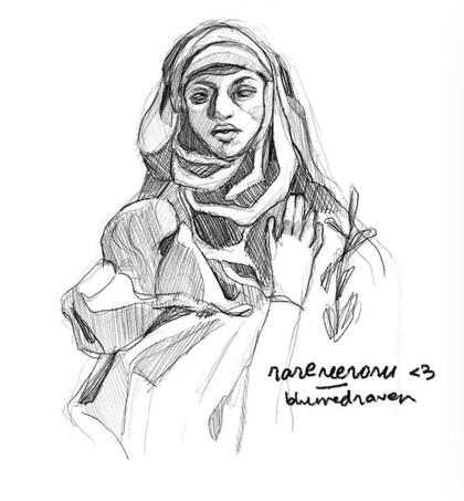 Nun | Sketch on iPad Notes